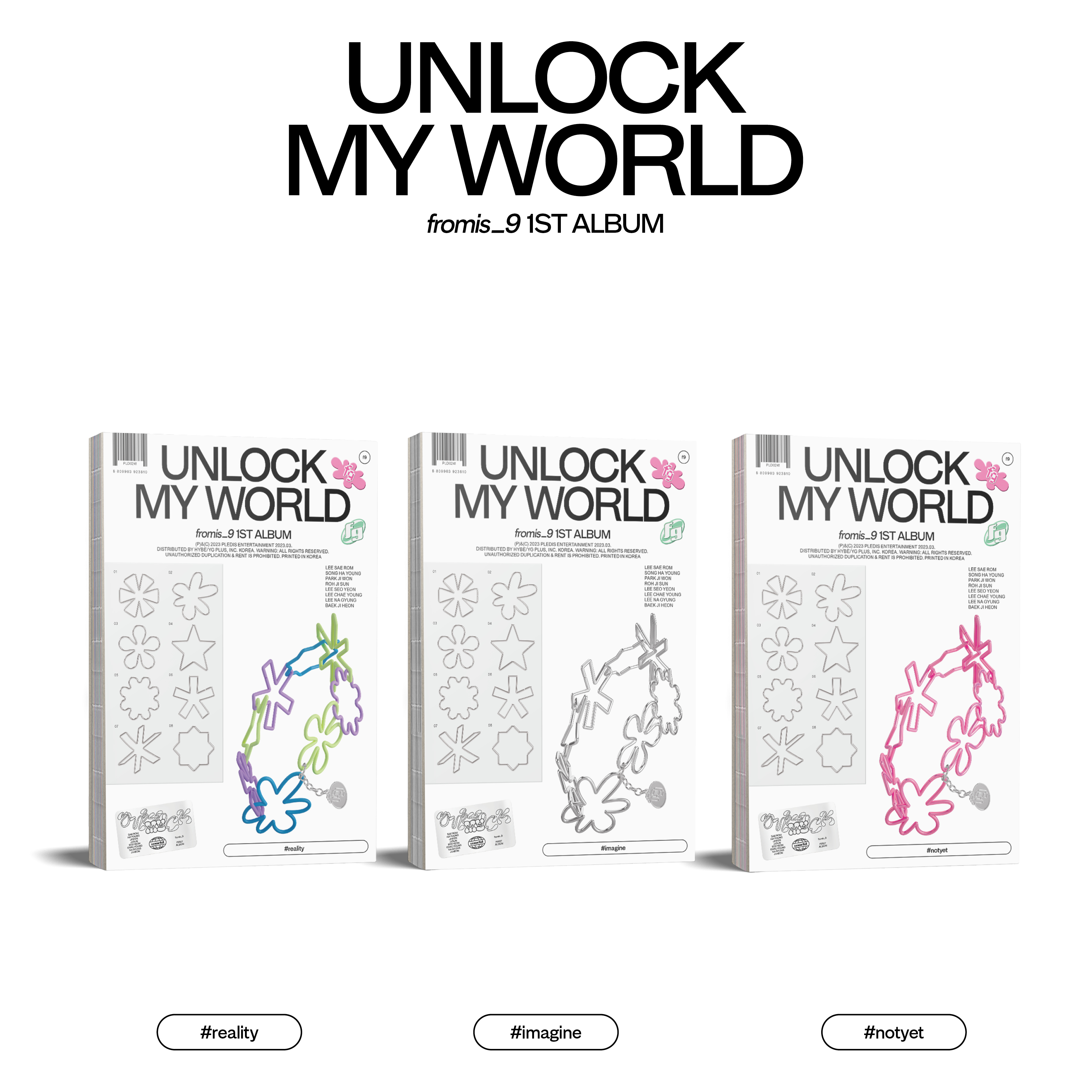 fromis_9 - 1st Album [Unlock My World]