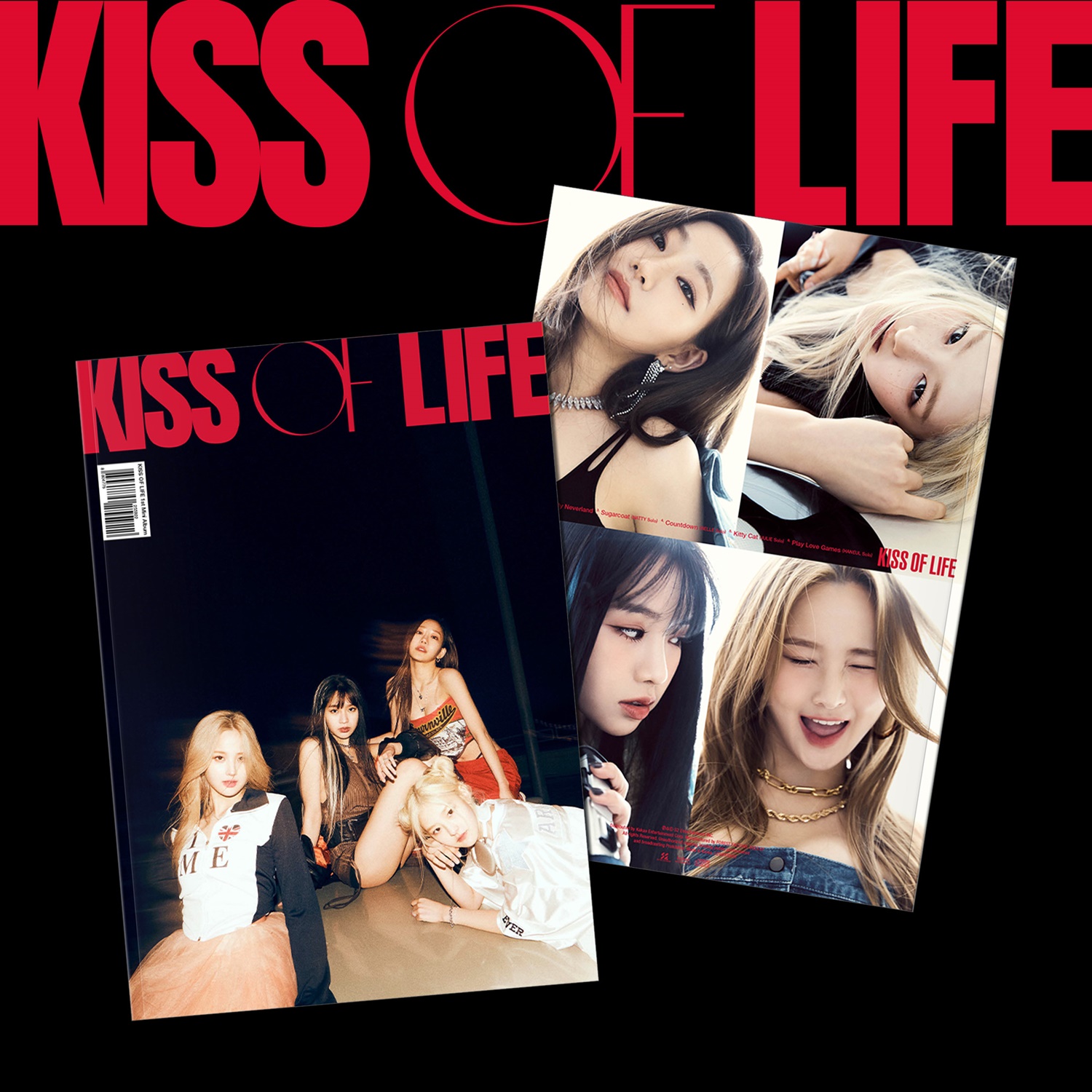 KISS OF LIFE サイン入りアルバム-